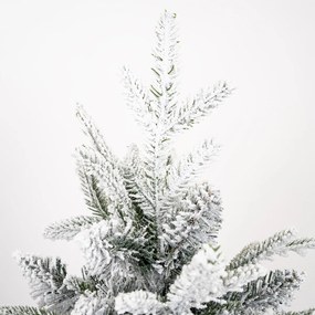 Vianočný zasnežený stromček so stojanom Cardiff, 150 cm, 150 cm