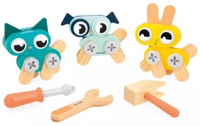 BricoKids - 3 malé zvieratká na zostavenie