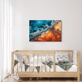 Obraz - Voda a oheň (90x60 cm)