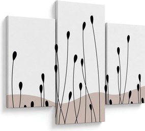 Obraz - Grafická lúka N⁰1 (90x60 cm)