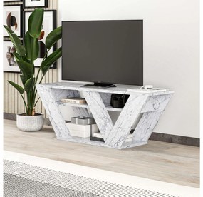 TV stolík/skrinka Parvati (mramor carrara) . Vlastná spoľahlivá doprava až k Vám domov. 1102466