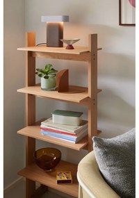 Regál v dekore duba v prírodnej farbe 59x142 cm Forma – Hübsch