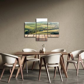 Obraz - Výhľad na krajinu (90x60 cm)