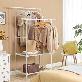 Stojanový vešiak LINEA biely