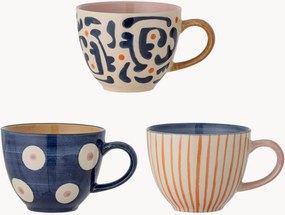 Ručne vyrobené hrnčeky Eviaya, 3 ks