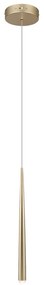 LED závesné svietidlo v zlatej farbe ø 14 cm Cala – Trio Select