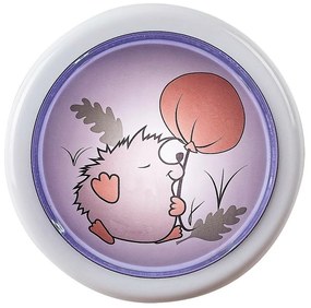 Rabalux 76072 detské push light nočné osvetlenie Hedgy - ježko a balón, 0,3W, 5lm, 6000K, pr. 10 cm