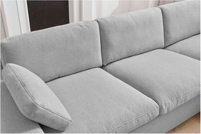 Svetlosivá rohová pohovka Belair – Bobochic Paris