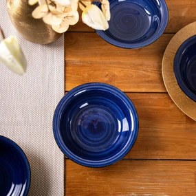 Sada tanierov OBLAN modrá 706660 (4 ks)