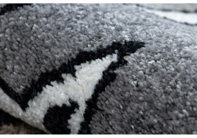 Detský kusový koberec Mačky sivý 280x370cm