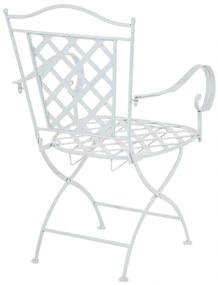 Kovová stolička Adara (SET 2 ks) - Biela