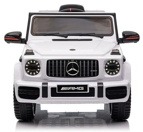Elektrické autíčko Baby Mix Mercedes-Benz G63 AMG white