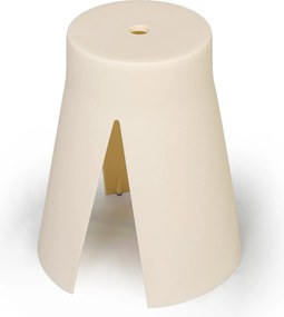 Plastová stolička RIKO, béžová