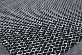 Hamat, Rohožka Blitz 3D 314 Antracit – na von aj na doma, 40x60, šedá, chodba / predsieň