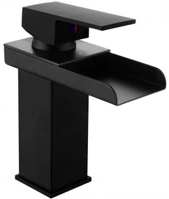 Mexen Hydra, umývadlová batéria, čierna matná, 744900-70