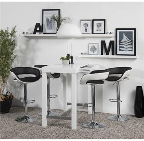 Barová stolička Grace biela / čierna
