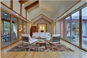 Diamond Carpets India, Ručne viazaný kusový koberec Diamond DC-PATCH RED MULTI, 180x275, viacfarebná, chodba / predsieň