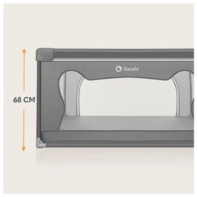 Lionelo - Hracia ohrádka WILLOW sivá