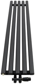 Regnis Lazur LA, vykurovacie teleso 540x1000mm so stredovým pripojením 50mm, 766W, biela matná, LAZURLA/1000/540/D5/WHITE