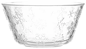 Altom Sklenená miska Snowflakes 13 cm, 400 ml