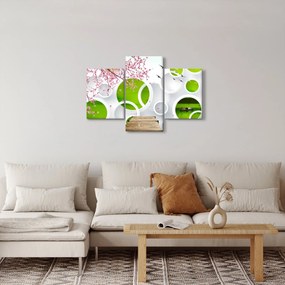 Obraz - Mólo nad jazerom (90x60 cm)