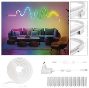 RGBIC LED Stmievateľný pásik GoSmart LED/33W/230V 5 m Wi-Fi Tuya