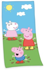 HERDING Osuška Peppa Pig  Bavlna - Froté, 75/150 cm