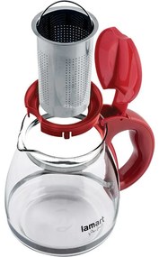 Lamart LT7074 kanvica Verre, 1,5 l, červená