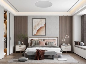 TOP LIGHT Stropné svietidlo Revit 60B RC, Biela