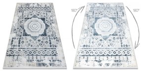 Kusový koberec Maloga modrokrémový 160x220cm