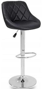 Barová stolička ROMA čierna