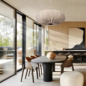 Luster na lanku CAFEE 1xE27/40W/230V priemer 66 cm béžový