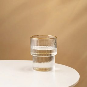 Pohár LYNN so zlatým okrajom 725784 320 ml