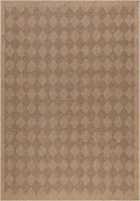 Ayyildiz, Koberec behúň Dhaka 8713 Black, 80x250, hnedá, chodba / predsieň