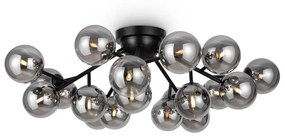 Maytoni MOD545CL-20B - Prisadený luster DALLAS 20xG9/28W/230V čierna