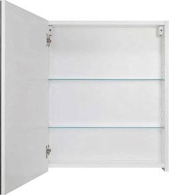 Comodo Zrkadlová skrinka Ticino 50 ZS LED-B s osvetlením Any LED 30 B, čierna