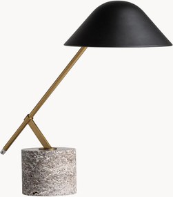 Stolová lampa's mramorovým podstavcom Null