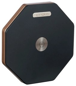 Čierna svetelná dekorácia na USB ø 12 cm Twist Hexagon – Gingko