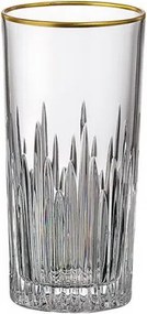 BOHEMIA FIREWORKS GOLD POHÁR NA VODU 350ML SADA 6 KS