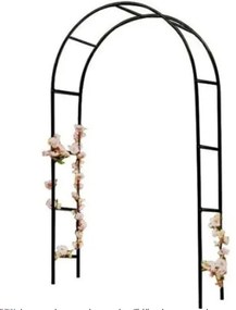 IKO Záhradný kovový oblúk, pergola na kvety  240 x 140 cm