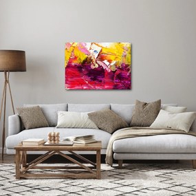 Obraz abstrakcie - maľba (70x50 cm)
