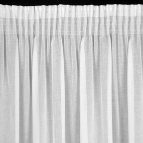 ZÁCLONA NA PÁSKE SANDRA 140X270 CM BIELA