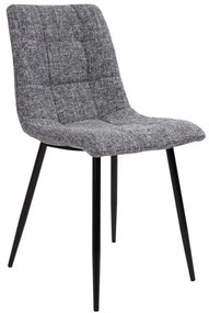 Dizajnová stolička Dominik sivá