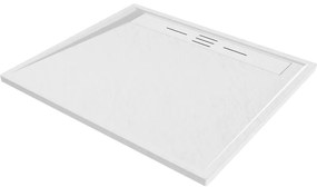 Mexen Amon, SMC obdĺžniková sprchová vanička 100 x 90 cm, biela, 4F109010