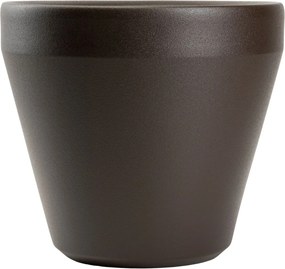 Plastový květináč Purea 49,4x55,4 cm mokka hnědý