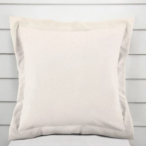 Biante Bavlnená obliečka na vankúš s lemom Moni MO-037 Svetlá režná 30 x 50 cm