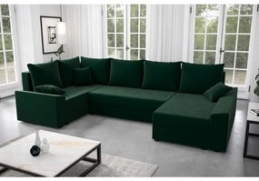Elegantná sedačka do U PARI - zelená