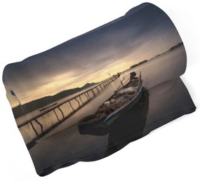 Sablio Deka Loďka na jazere 2 - 150x120 cm
