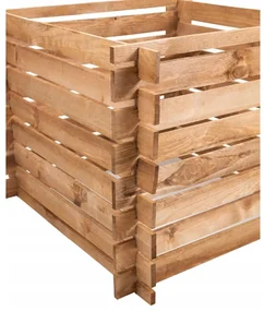 Záhradný drevený kompostér 640L