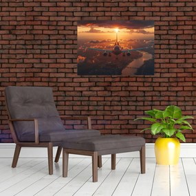 Obraz - Dopravné lietadlo (70x50 cm)